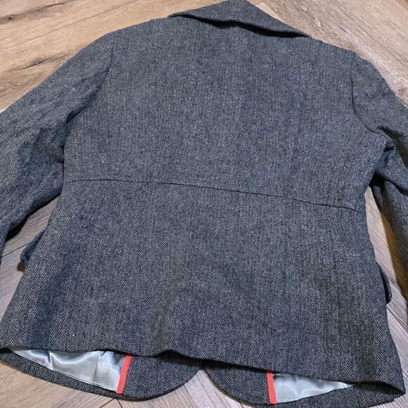 J.Crew factory fitted wool herringbone blazer - Picture 9 of 9